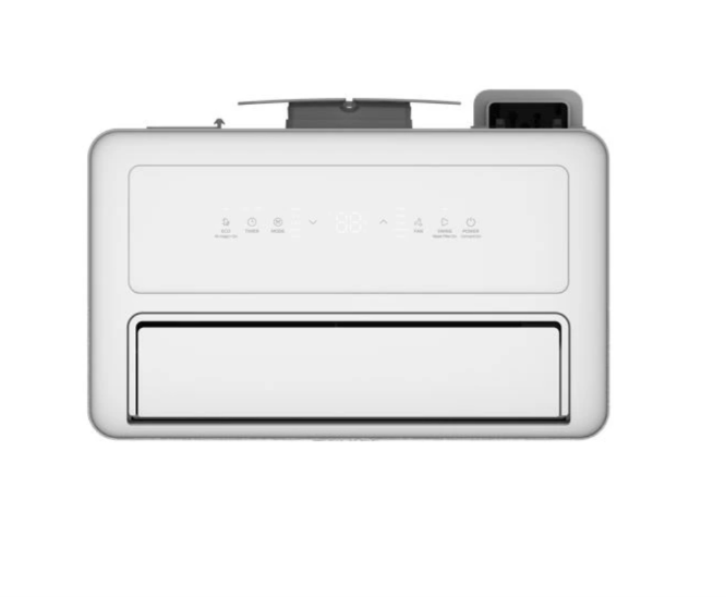 Climatiseur Mobile Réversible Midea PortaSplit MMCS-12HRN8-QRD0 Blanc Connecté