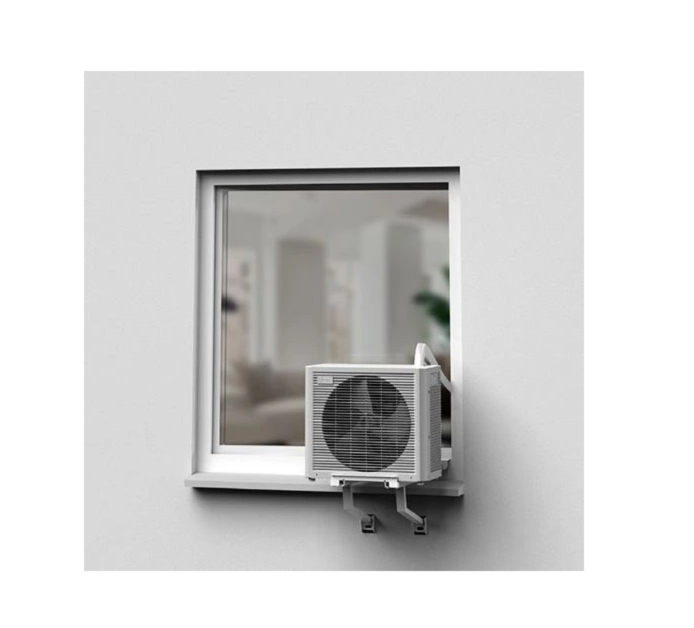 Climatiseur Mobile Réversible Midea PortaSplit MMCS-12HRN8-QRD0 Blanc Connecté